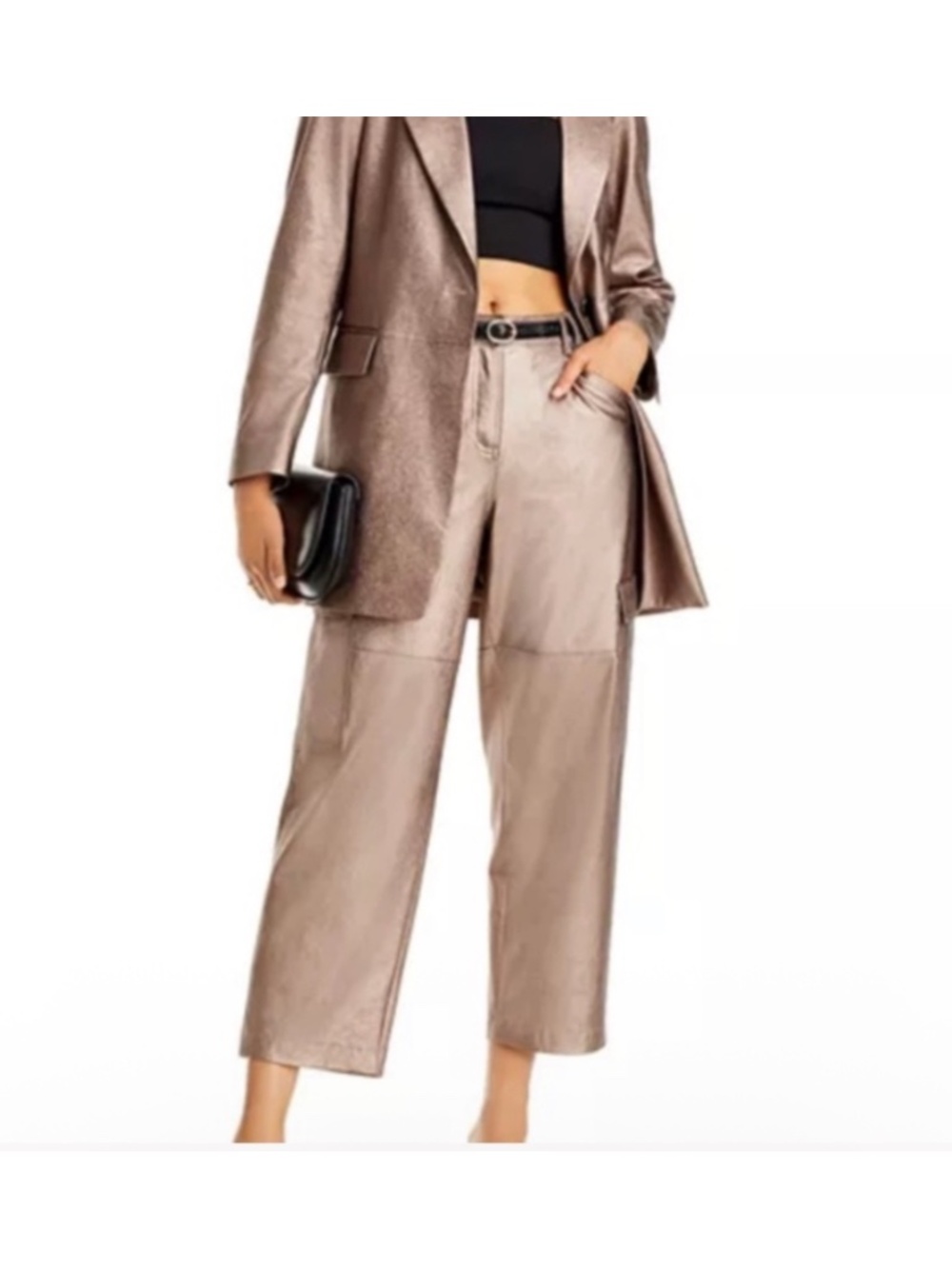 Kobi Halperin Diana Cropped Cargo Pants – Size 6 – Elevated Utility